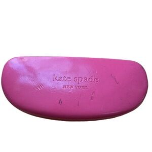 Kate Spade Pink Clam Shell Eyeglass Case